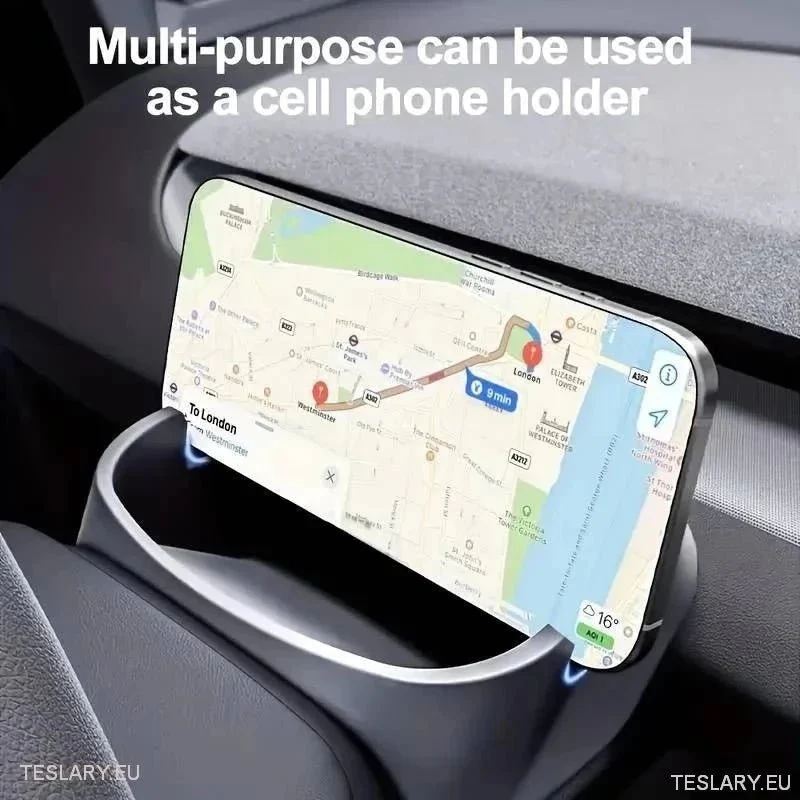 Tesla 3+ Highland Phone & Dash Organizator za pohranu (upravljač)