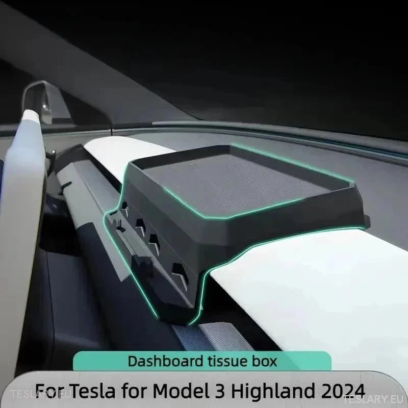 Tesla 3+ Highland Phone i Dash Organizator za pohranu