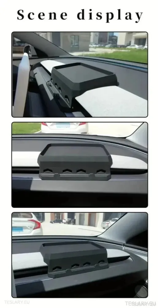 Tesla 3+ Highland Phone i Dash Organizator za pohranu