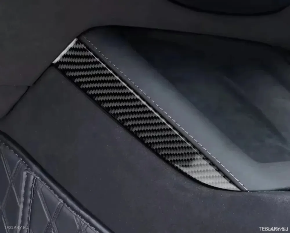 Tesla 3 Highland Real meo meki ugljični vlaknski obloga za bežični punjač
