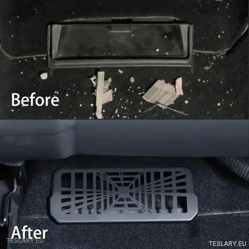 Tesla 3 Highland Under SEAT AIR OUTLET POKLOPAK PLAID STYLE (2 komada)