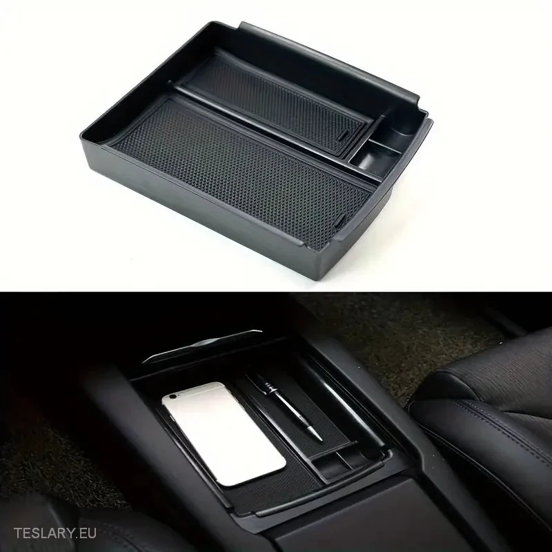 Tesla Model S / X 2016 - 2020 Organizator za pohranu središnje konzole