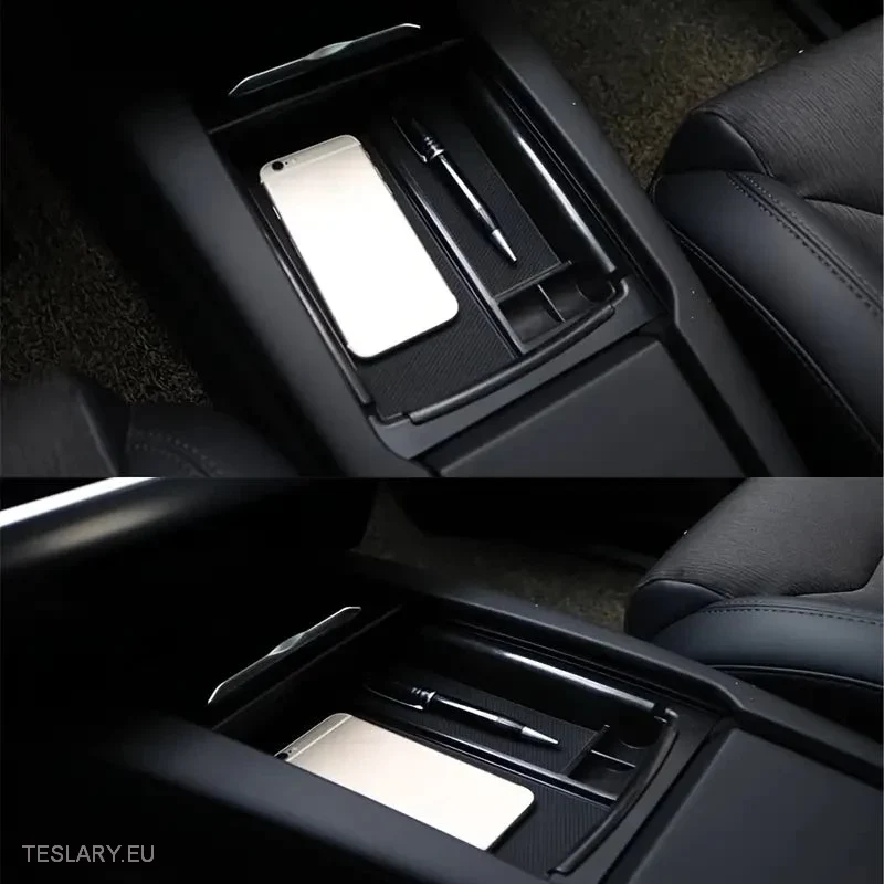 Tesla Model S / X 2016 - 2020 Organizator za pohranu središnje konzole