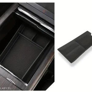 Tesla Model S / X 2022 - 2024. Organizator za pohranu središnje konzole LHD