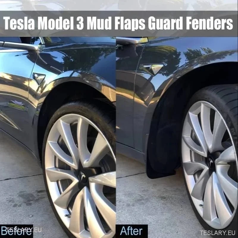 Tesla Model 3 & Highland Carbon Fiber stil blata (4 komada)