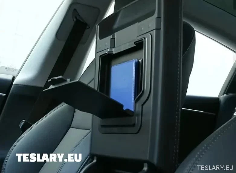 Tesla Model 3+ Highland Center Console Skrivena magnetska brava za pohranu