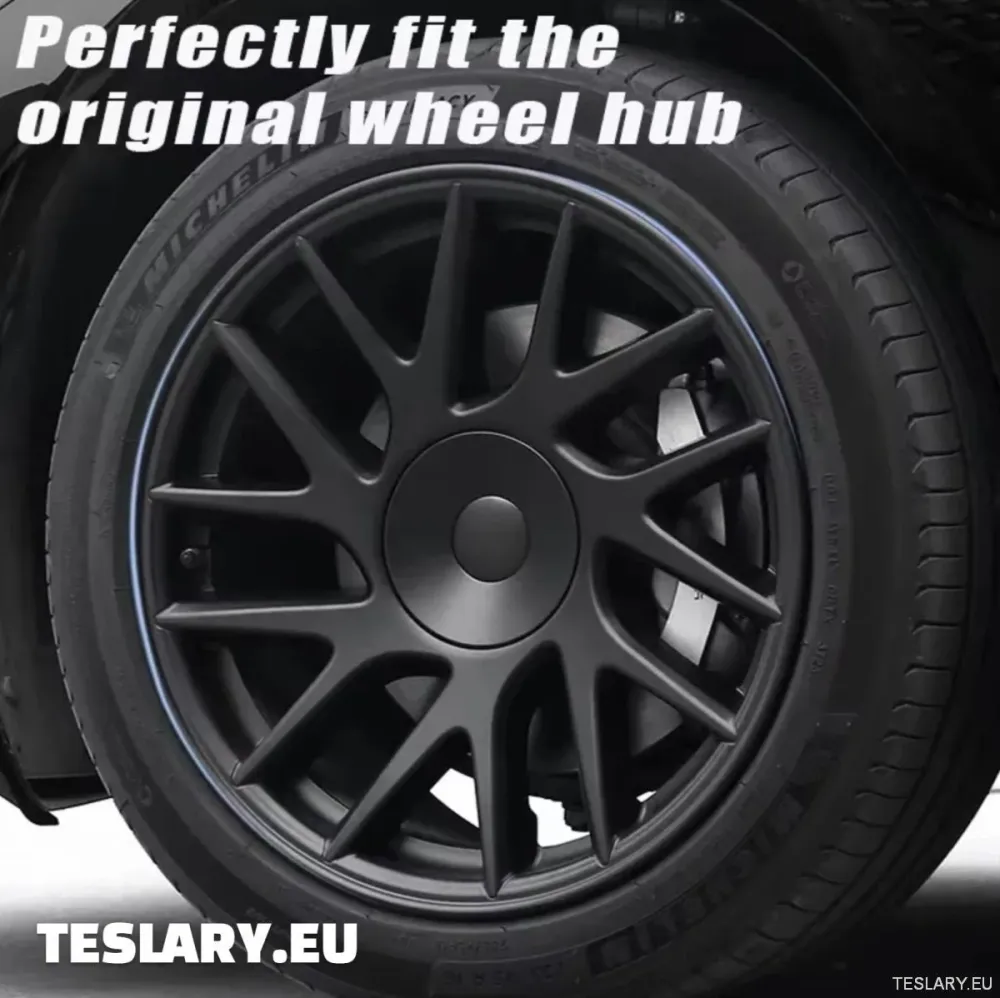 18 "Tesla Model 3+ Highland Full Rim Matte Matte crni kotači
