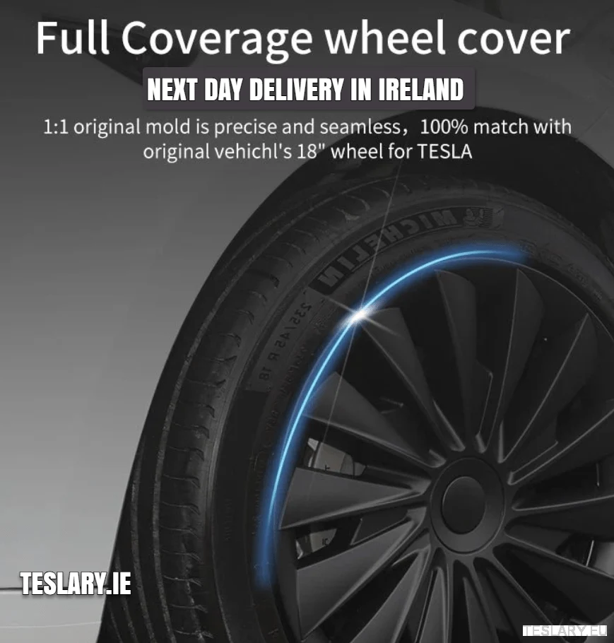 Tesla Model 3+ Highland 18 "Obuke kotač u stilu nož - mat crna