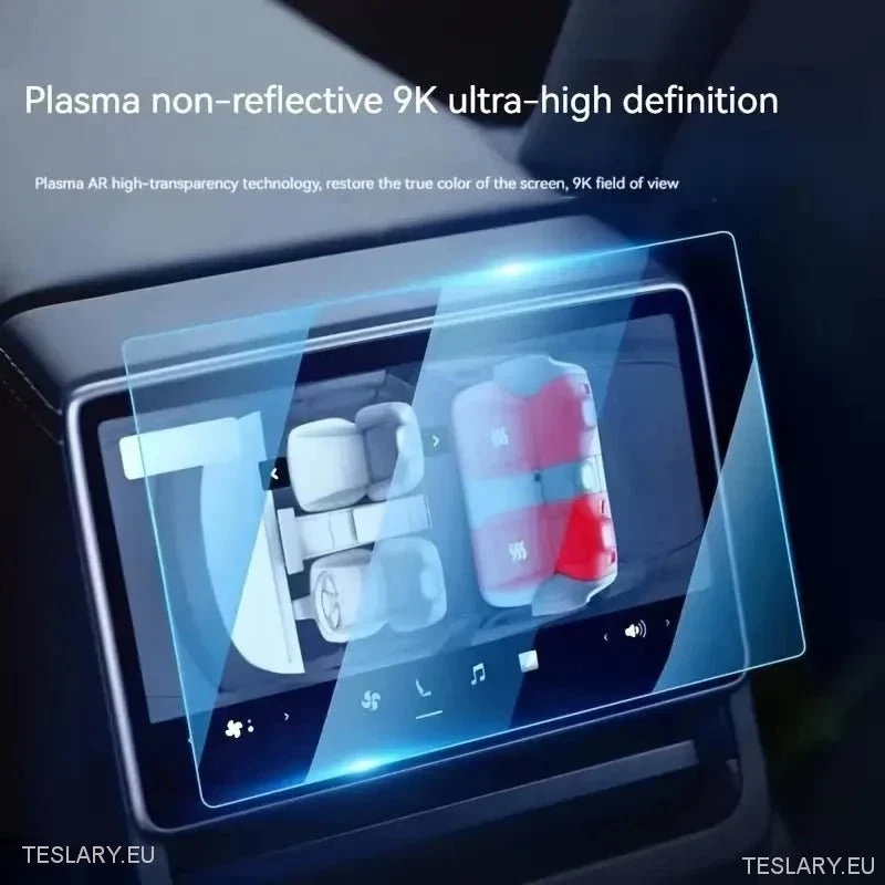 Tesla Model 3+ Highland stražnji zaslon Kamperirani zaštitnik zaslona