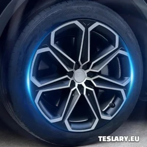 Tesla Model Y 19 "Jedinstveni S4 Hubs s punim poklopcem