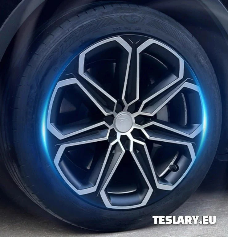 Tesla Model Y 19 "Jedinstveni S4 Hubs s punim poklopcem