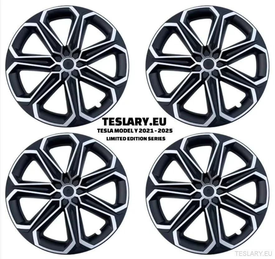 Tesla Model Y 19 "Jedinstveni S4 Hubs s punim poklopcem
