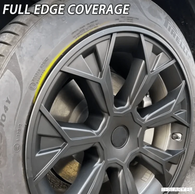 Tesla Model Y 19 "Jedinstveni S4 Hubs s punim poklopcem