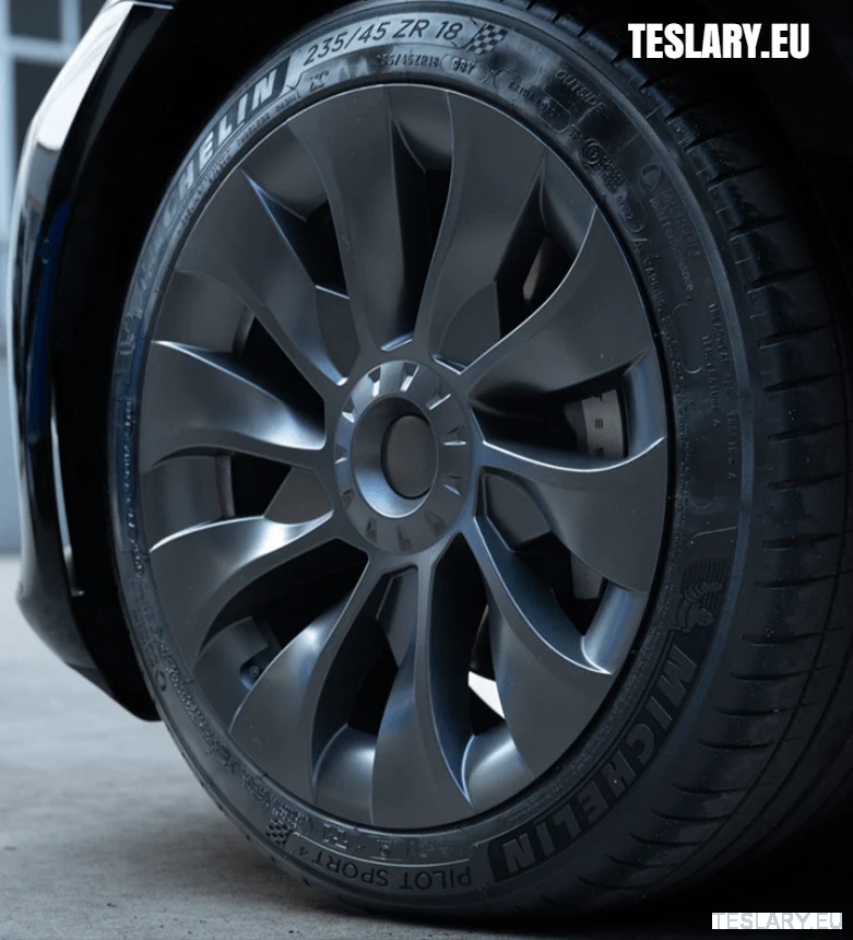 Tesla Model 3 18 "Jedinstveni S23 performanse - Gun Metal Grey