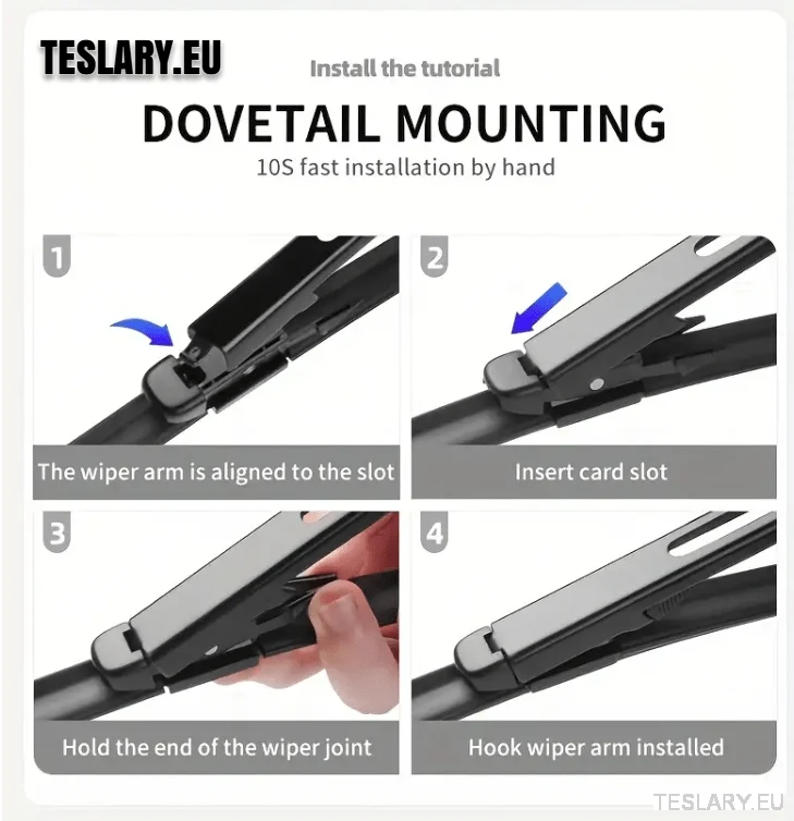 Tesla Model X Model X Blade Kit (oba brisač) 18/28 2016 - 2020 LHD