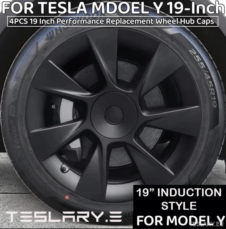 Tesla Model Y 19 "naslovnice kotač u stilu indukcijske performanse