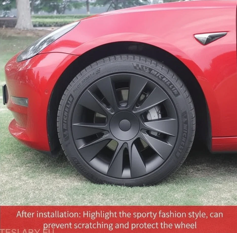 Tesla Model 3 18 "naslovnice kotač u stilu nož
