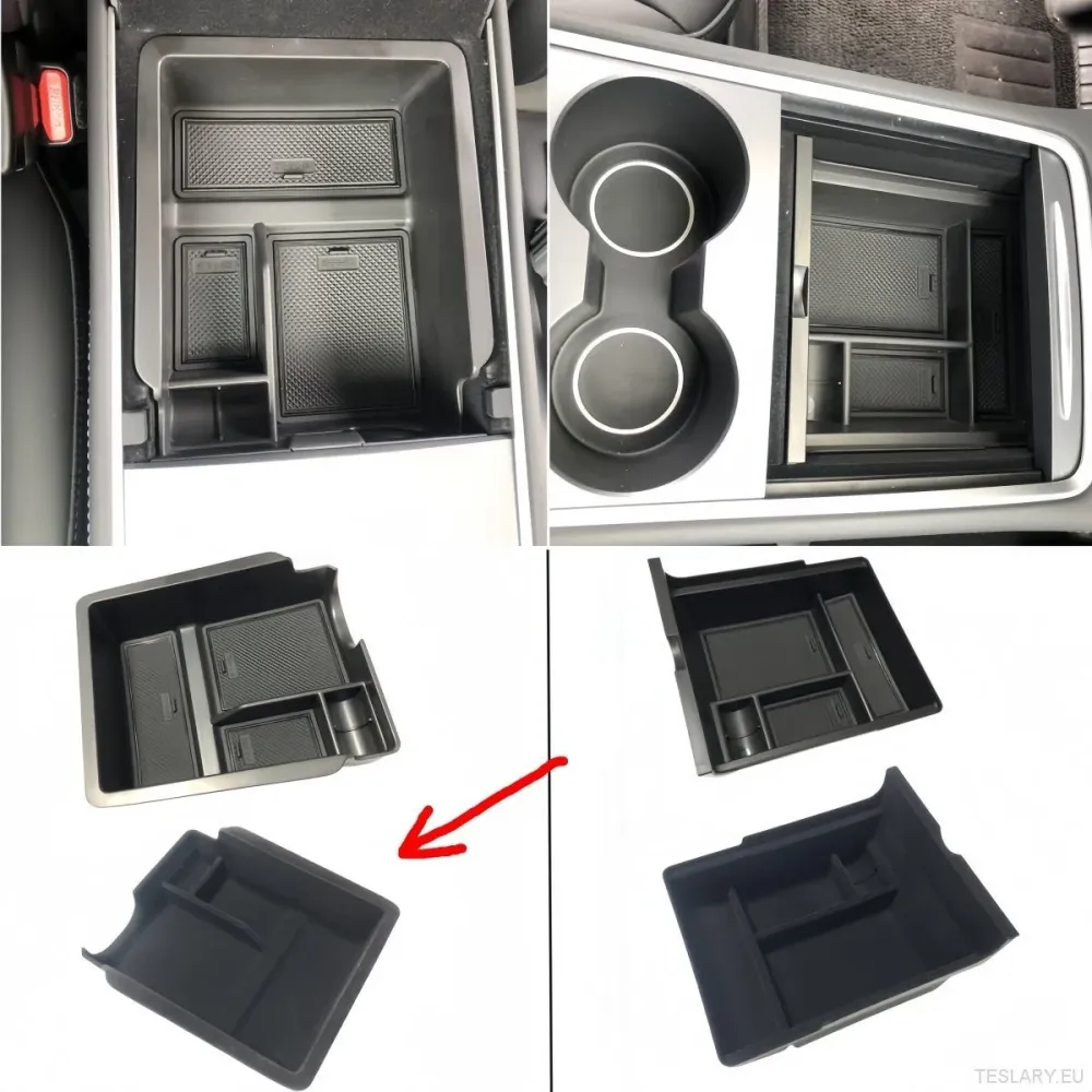 Tesla Model Y / 3 Organizatorska središnja konzola Straga (jato)