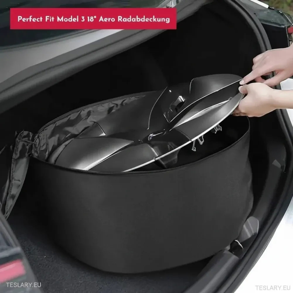 Tesla Model 3 y Poklopna torba za pokrov kotač za 18 "ili 19"