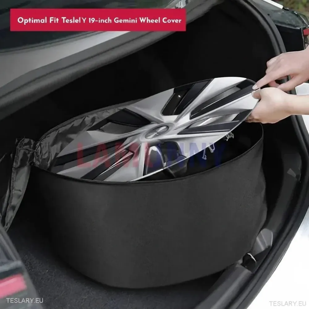 Tesla Model 3 y Poklopna torba za pokrov kotač za 18 "ili 19"