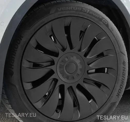 Tesla Model Y 19 "Pokrivaci olujnih kotač s punim pokrivanjem - Metal Metal Grey Grey
