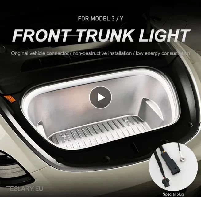 Tesla Model 3 / Y prednji frunk LED svijetlo bijelo svjetlo