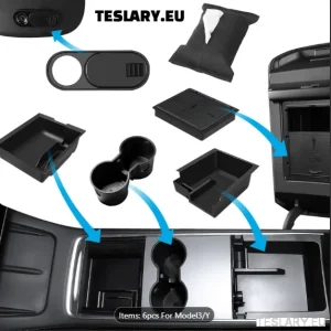 Tesla Model 3 / Y pribor 6 komada Organizator Paket 6-1 komplet