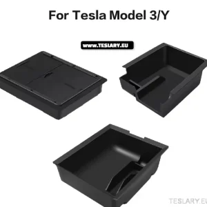Tesla Model 3 / Y pribor 4 komada Organizator središnje konzole za komplet + poklopac privatnosti kamere