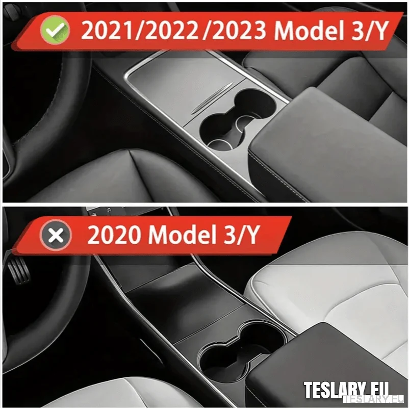 Tesla Model 3 / Y pribor 3 pakiranje prednje i stražnje ladice i skrivena pohrana