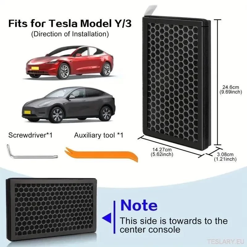 Tesla Model 3 / Y putnički komplet za zamjenu filtra (oba filtera)