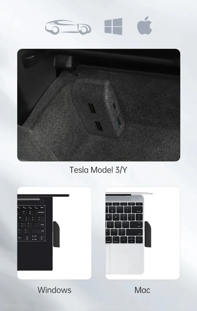 Tesla Model 3 / Y rukavica s rukavicama (samo lijevi pogon)