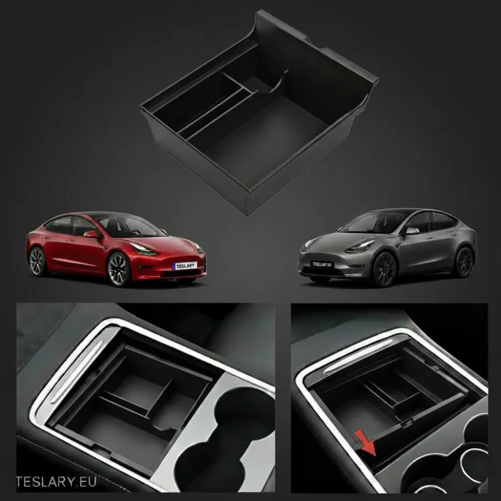 Tesla Model 3 / Y središnja konzola prednji organizator ladica
