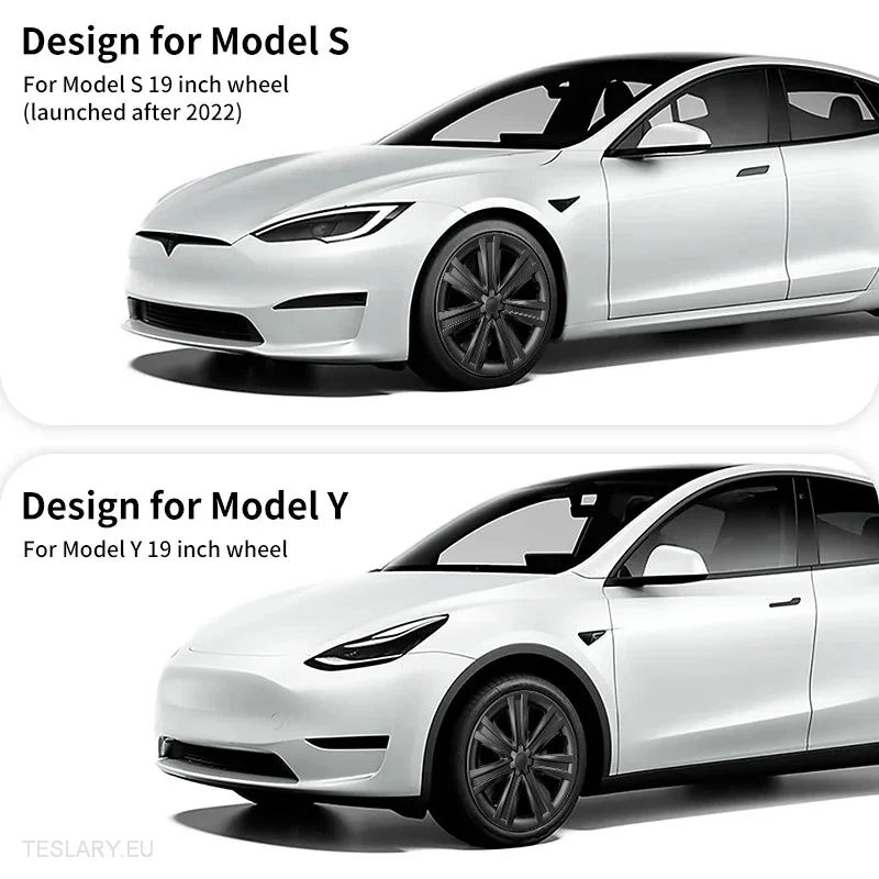 Tesla Model Y 19 "Stil oštrice s poklopcem kotač