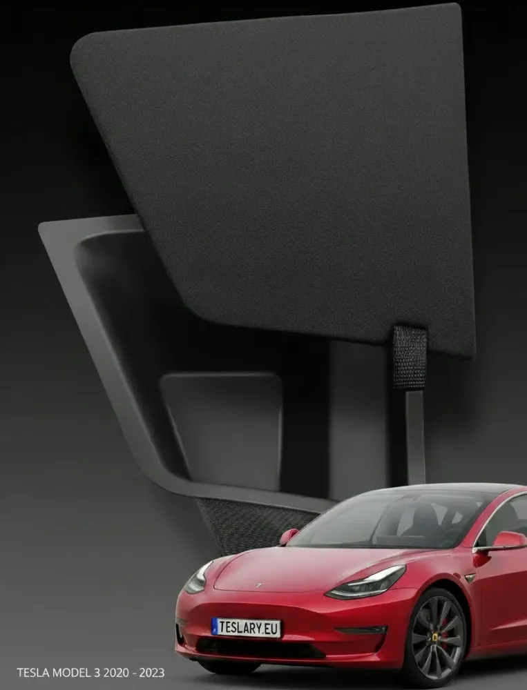 Tesla Model 3 Stražnji debla Organizator bočni džep s poklopcem