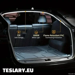 Tesla Model 3 / Y stražnji prtljažnik LED ambijent Svijetlo bijelo LED svjetlo