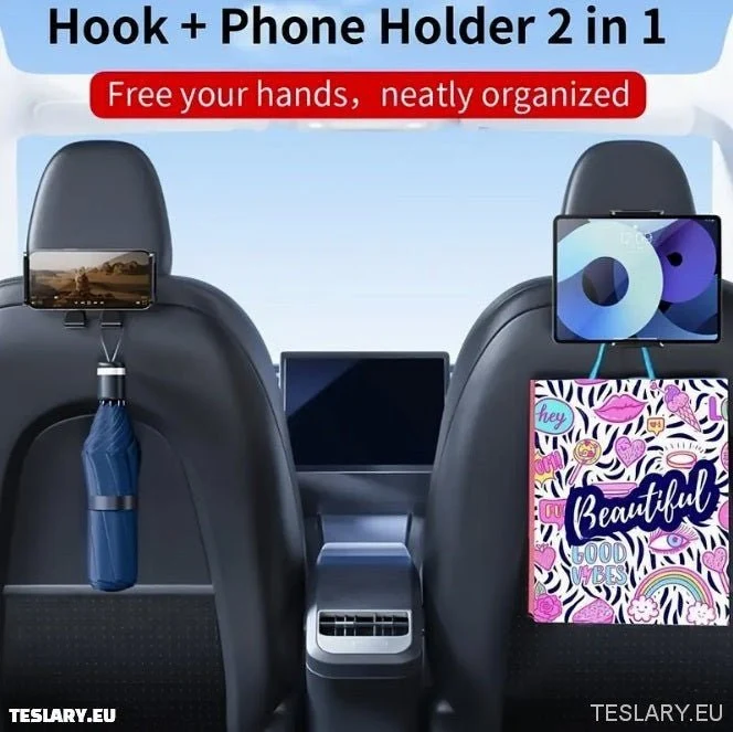 Tesla Model 3 / y / s / x tablet za glavu / držč telefona