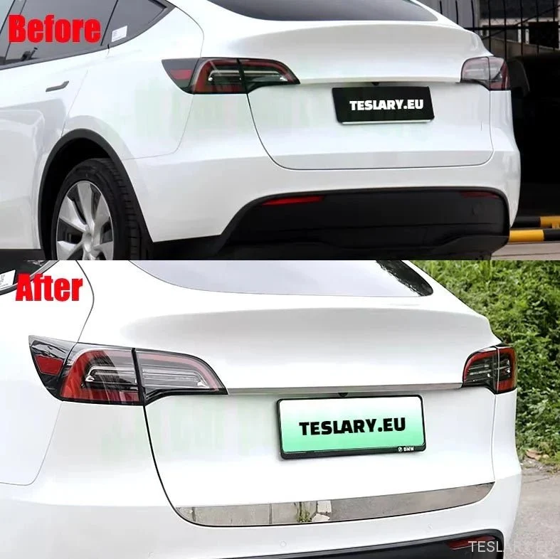 Tesla Model Y Trunk Chrome Zaštitne trake