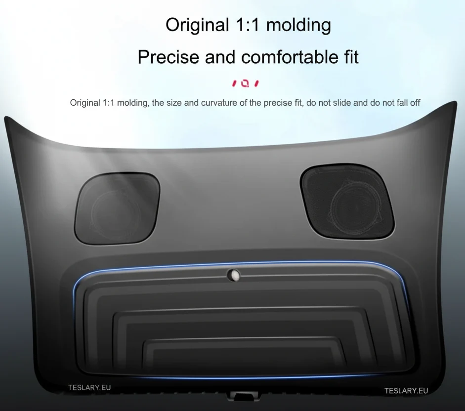 Tesla Model Y Trunk vrata Premium TPE teška zaštitna prostirka
