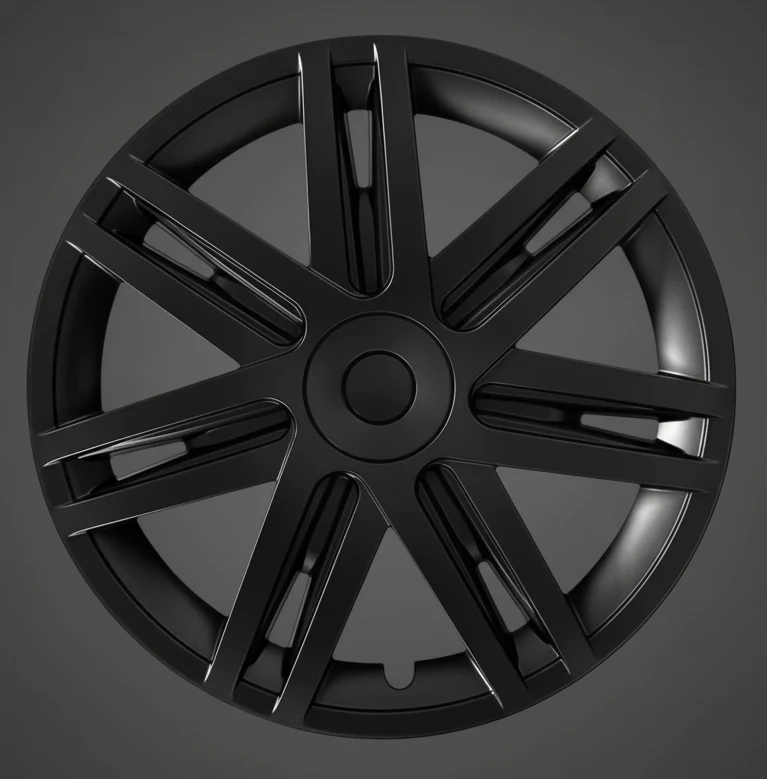 TESLA MODEL Y 19" UNIQUE S3 FULL COVER WHEEL HUBS STAR STYLE