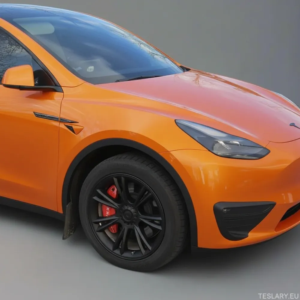 Tesla Model Y Unique S14 19 "GEMINI STIL - MATTE BLACK