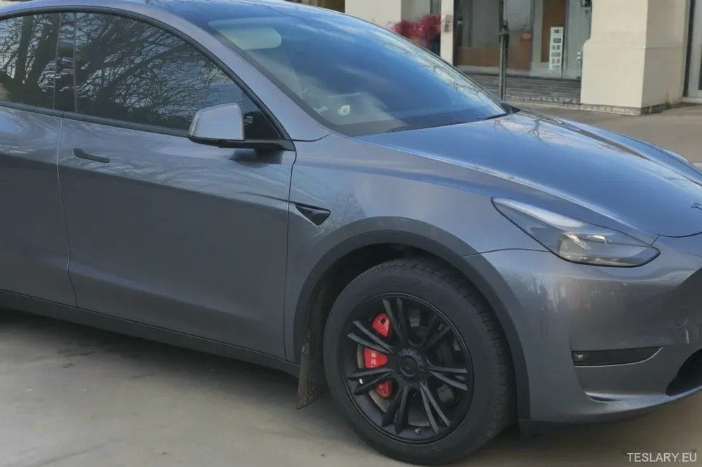 Tesla Model Y Unique S14 19 "GEMINI STIL - MATTE BLACK