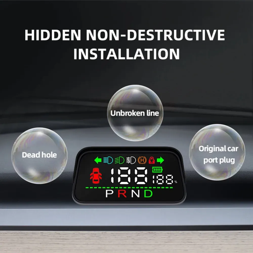 Tesla Model 3 / Y V614 Mini Digital Dash Cluster