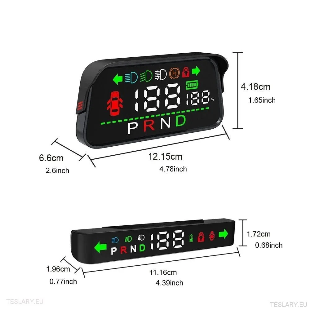 Tesla Model 3 / Y V614 Mini Digital Dash Cluster