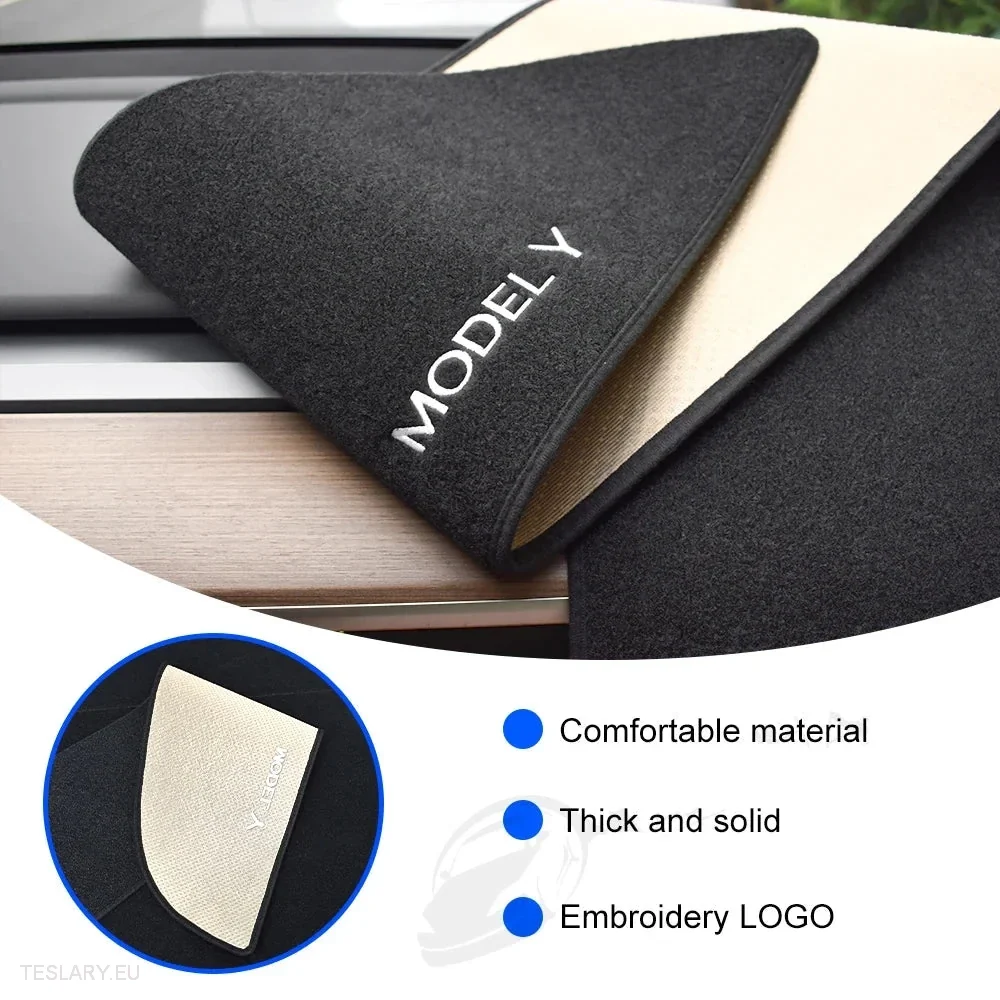 Tesla y nadzorna ploč unutarnji zaštitnik (logotip modela y)