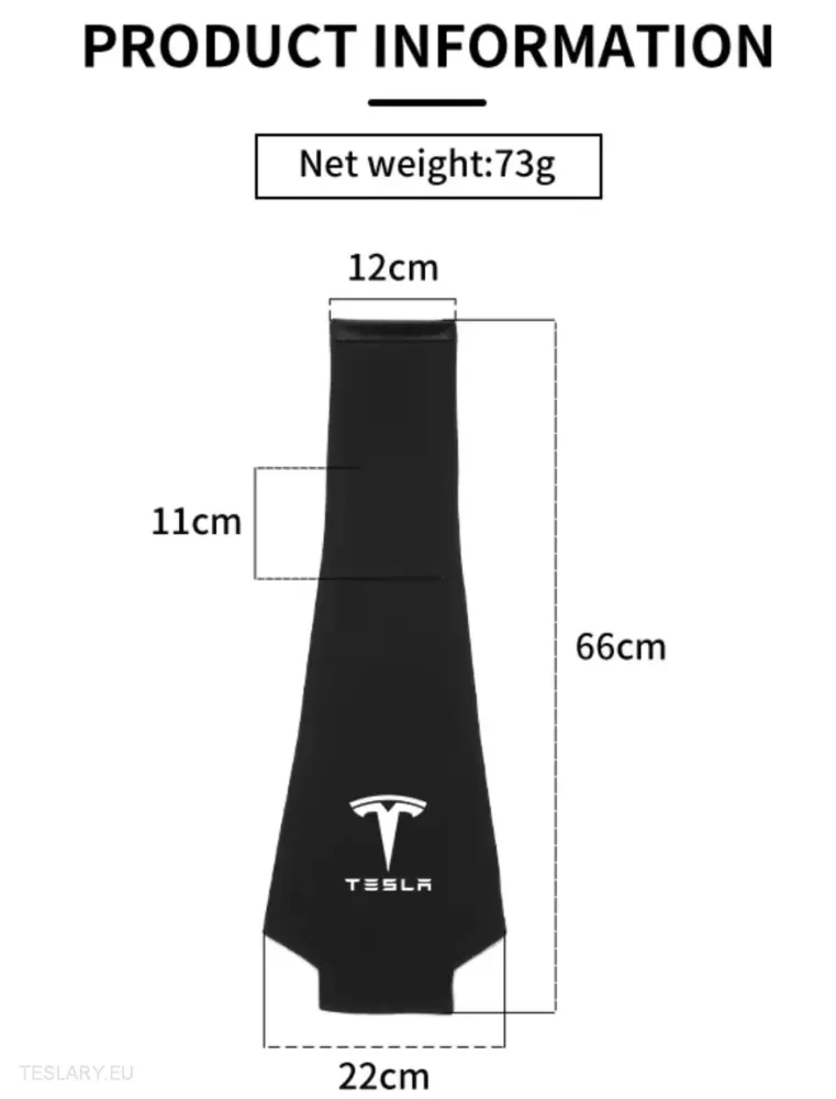 Tesla naslonja za glavu pokriva s logotipom za 3, y, s i x