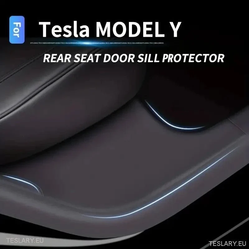 Tesla y plastične zaštitne pragove na stražnjim vratima (2 komada)