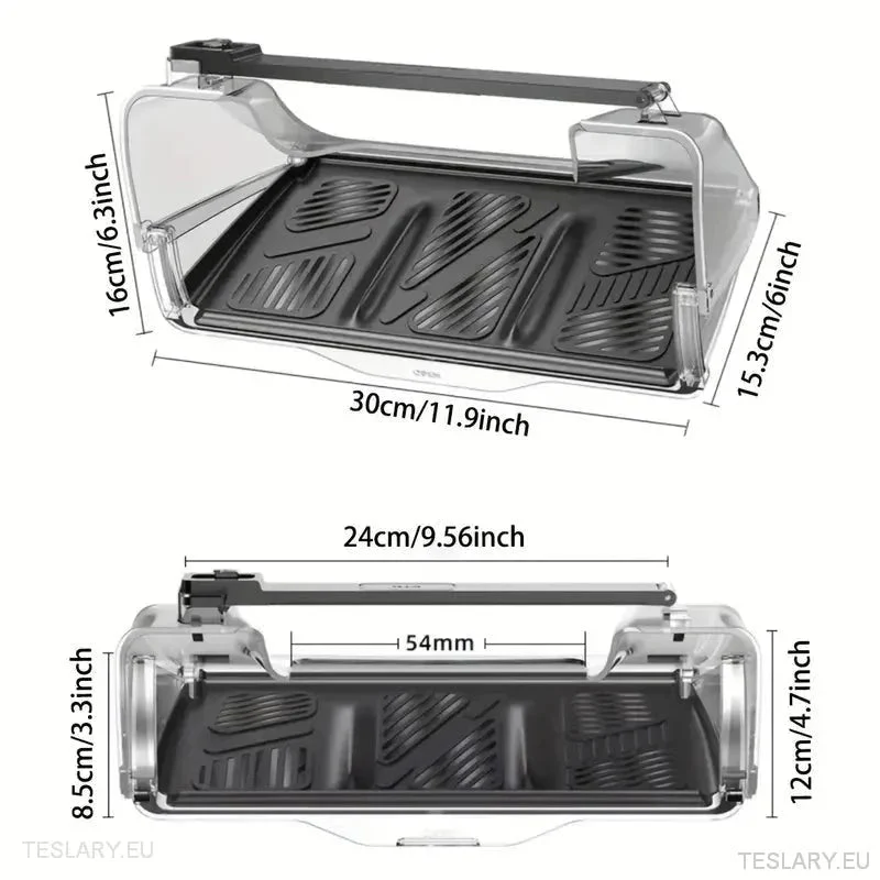 Tesla 3/Y pod organizatorom za pohranu zaslona