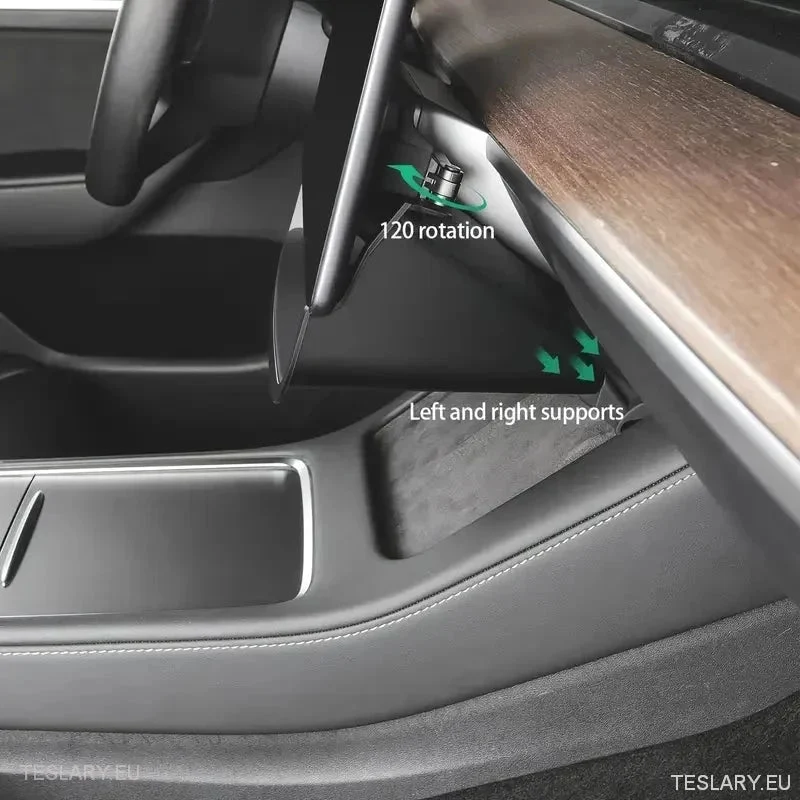 Tesla 3/Y pod organizatorom za pohranu zaslona - crno