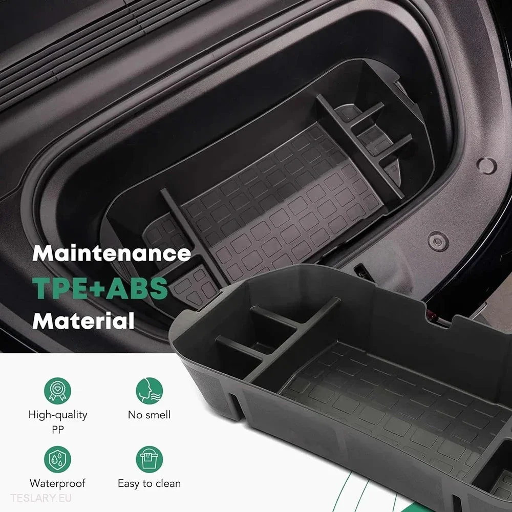 Tesla y prilagođeni dizajnirani savršeni fit frunk organizator