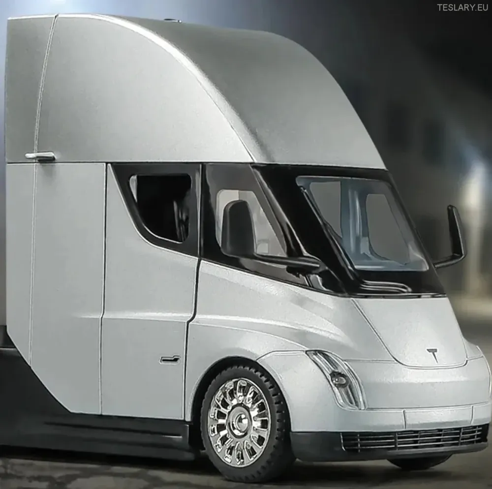 Tesla Semi prikolica Kolekcionari kamiona 1:24 Neslužbena verzija
